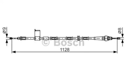 Трос BOSCH 1 987 482 363