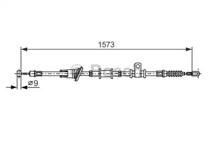 Трос BOSCH 1 987 482 399