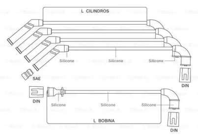 Комплект электропроводки BOSCH F 000 99C 114