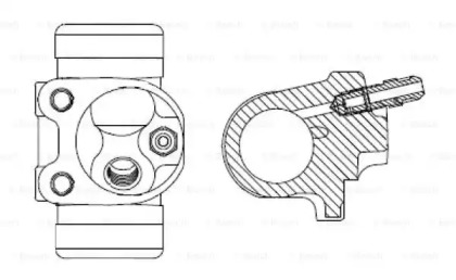 Цилиндр BOSCH F 026 002 071