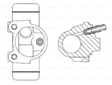 Цилиндр BOSCH F 026 002 097