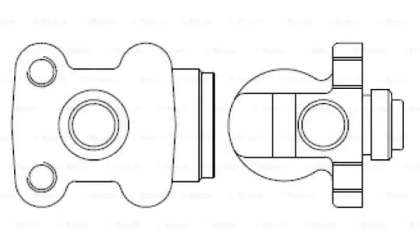 Цилиндр BOSCH F 026 002 340