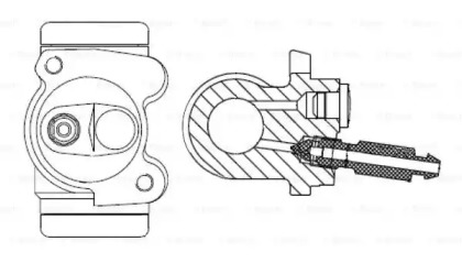 Цилиндр BOSCH F 026 002 363