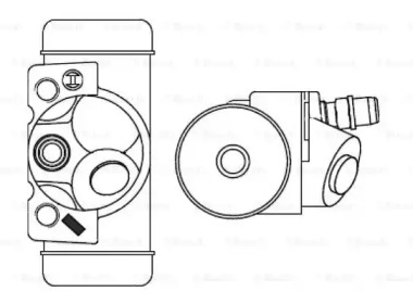 Цилиндр BOSCH F 026 002 378