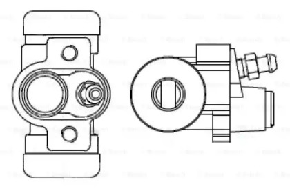 Цилиндр BOSCH F 026 002 384