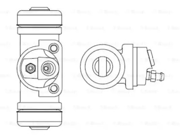 Цилиндр BOSCH F 026 002 392