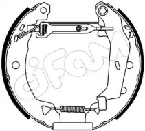 Комлект тормозных накладок CIFAM 151-057