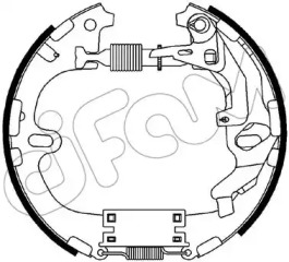 Комлект тормозных накладок CIFAM 151-297