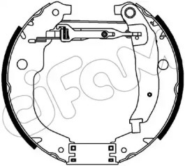 Комлект тормозных накладок CIFAM 151-449