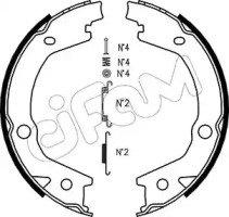 Комлект тормозных накладок CIFAM 153-184K