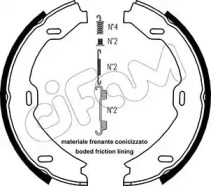 Комлект тормозных накладок CIFAM 153-241K