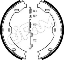 Комлект тормозных накладок CIFAM 153-243K