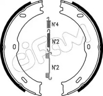 Комлект тормозных накладок CIFAM 153-246K