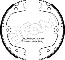 Комлект тормозных накладок CIFAM 153-297