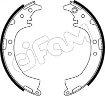 Комлект тормозных накладок CIFAM 153-429