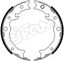 Комлект тормозных накладок CIFAM 153-538