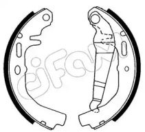 Комлект тормозных накладок CIFAM 153-612