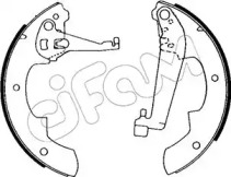 Комлект тормозных накладок CIFAM 153-615