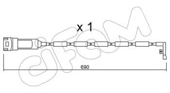 Контакт CIFAM SU.108