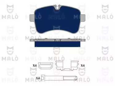 Комплект тормозных колодок MALÒ 1050037