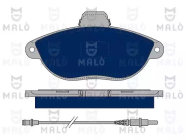 Комплект тормозных колодок MALÒ 1050070