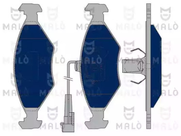 Комплект тормозных колодок MALÒ 1050072