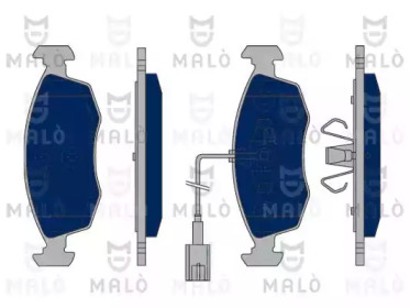 Комплект тормозных колодок MALÒ 1050158