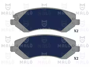 Комплект тормозных колодок MALÒ 1051200