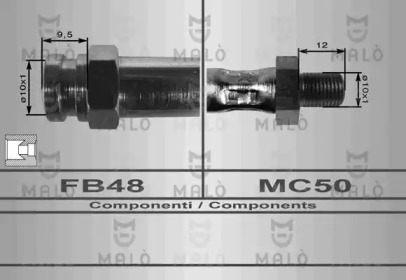 Шлангопровод MALÒ 80045