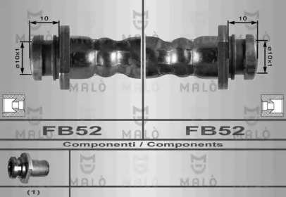 Шлангопровод MALÒ 80109