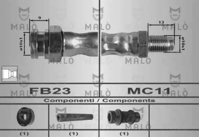 Шлангопровод MALÒ 80175