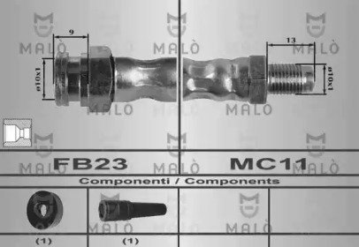 Шлангопровод MALÒ 80179