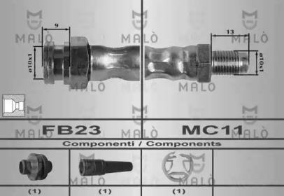Шлангопровод MALÒ 80189
