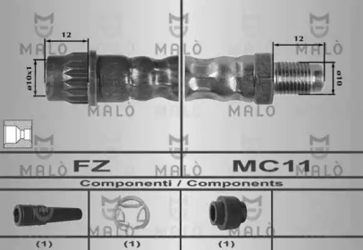 Шлангопровод MALÒ 80203