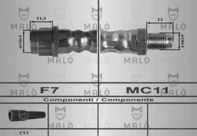 Шлангопровод MALÒ 80250