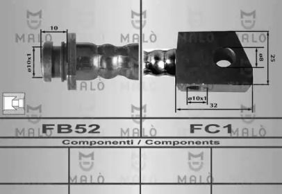 Шлангопровод MALÒ 80272