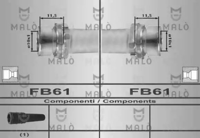 Шлангопровод MALÒ 80412