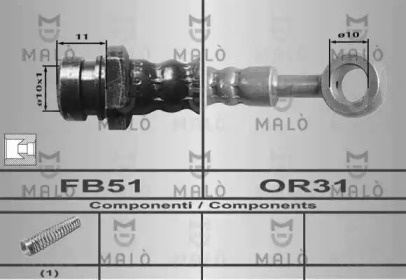 Шлангопровод MALÒ 80502