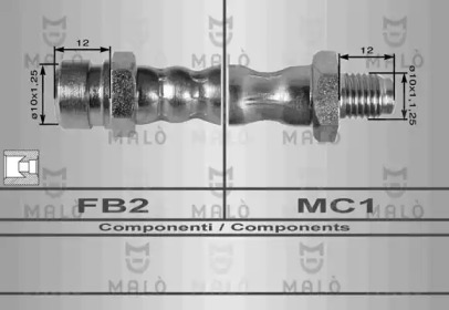 Шлангопровод MALÒ 8055