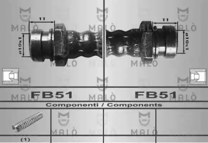 Шлангопровод MALÒ 80567