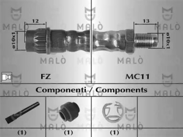 Шлангопровод MALÒ 80741