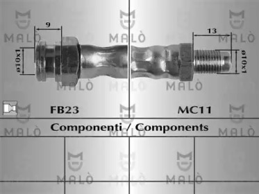 Шлангопровод MALÒ 80854