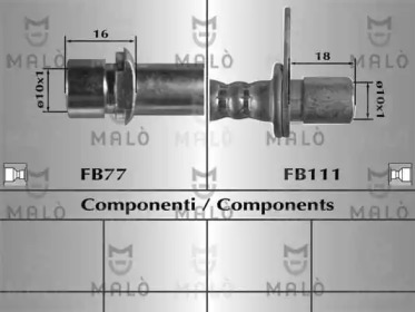Шлангопровод MALÒ 80881
