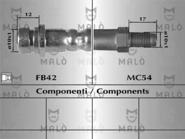 Шлангопровод MALÒ 80967