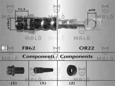 Шлангопровод MALÒ 81011