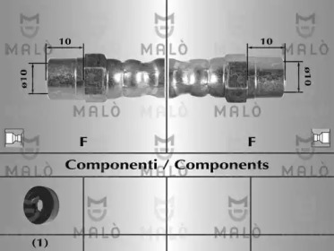 Шлангопровод MALÒ 8227