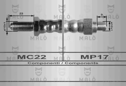 Шлангопровод MALÒ 8339