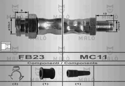 Шлангопровод MALÒ 8411