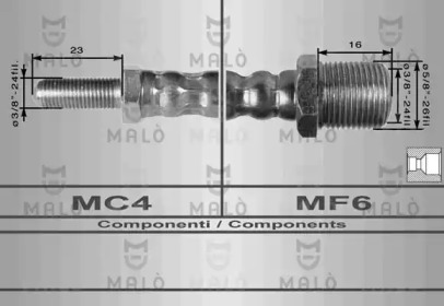 Шлангопровод MALÒ 8455