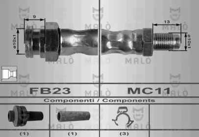 Шлангопровод MALÒ 8492